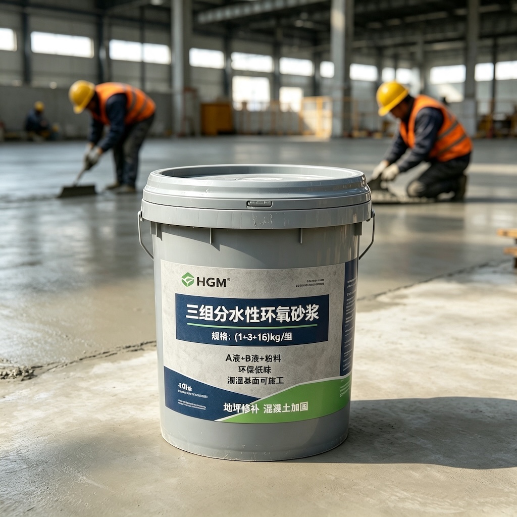 开远三组份水性环氧砂浆